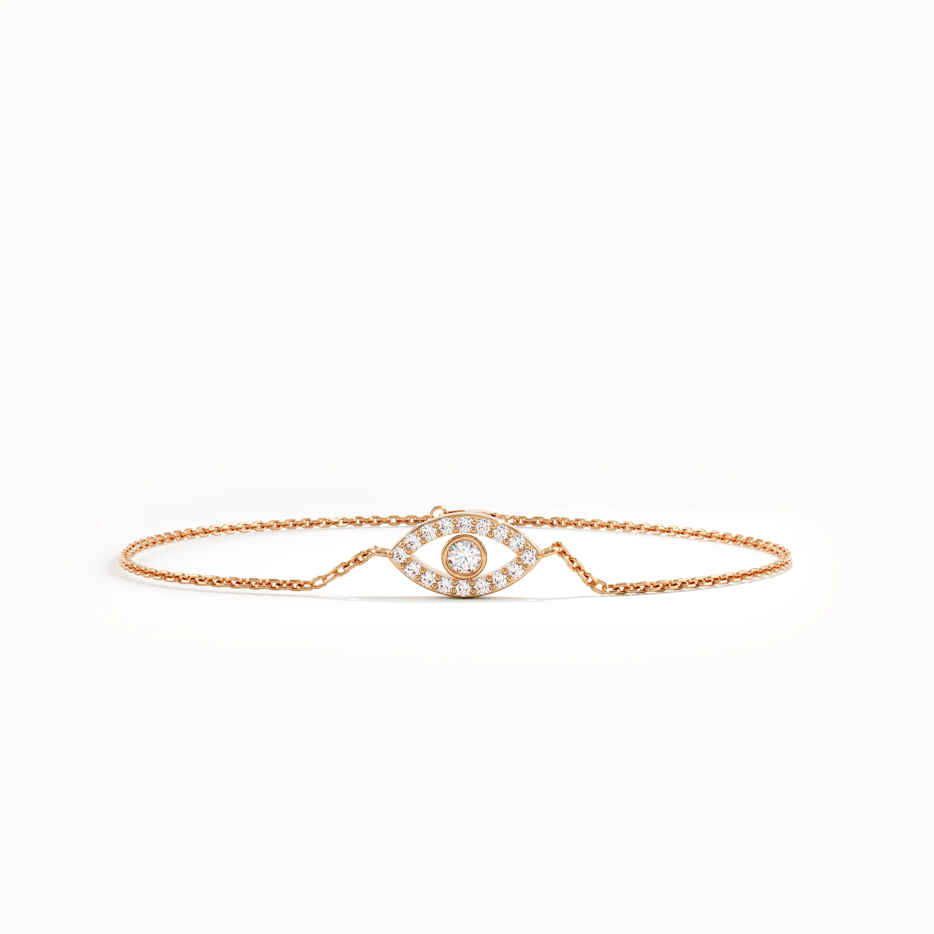 Evil Eye Charm Bracelet for Women - BRENNMORE 