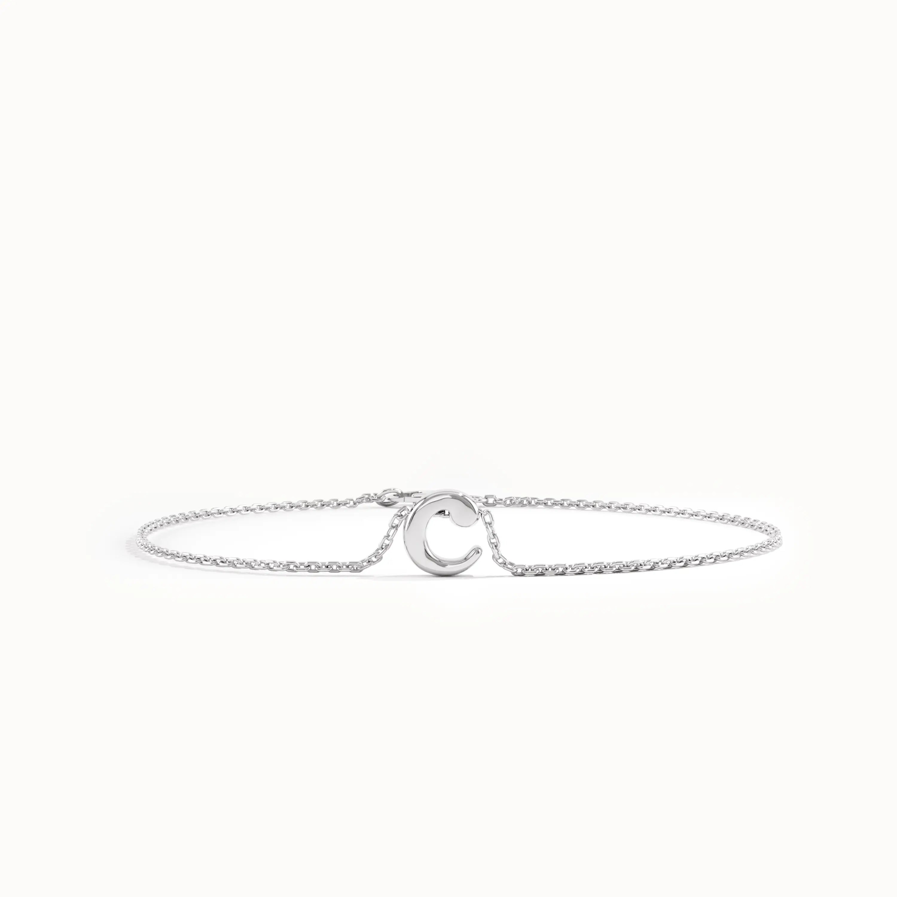 Personalized Initial Bracelet for Women - BRENNMORE 