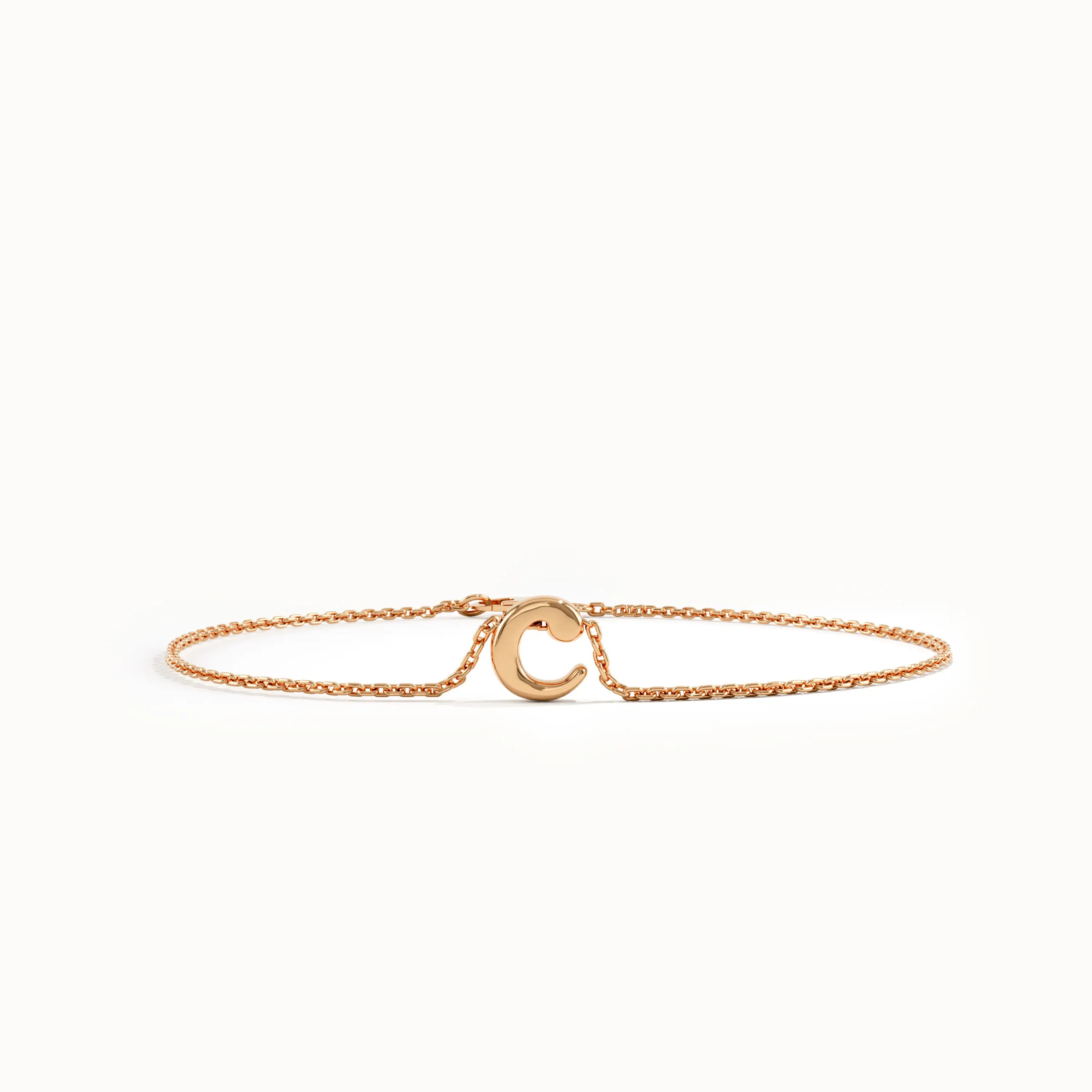 Personalized Initial Bracelet for Women - BRENNMORE 