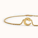 Personalized Initial Bracelet for Women