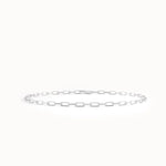 Slim Link Chain Bracelet in 14K Gold - BRENNMORE 