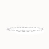 Slim Link Chain Bracelet in 14K Gold - BRENNMORE 