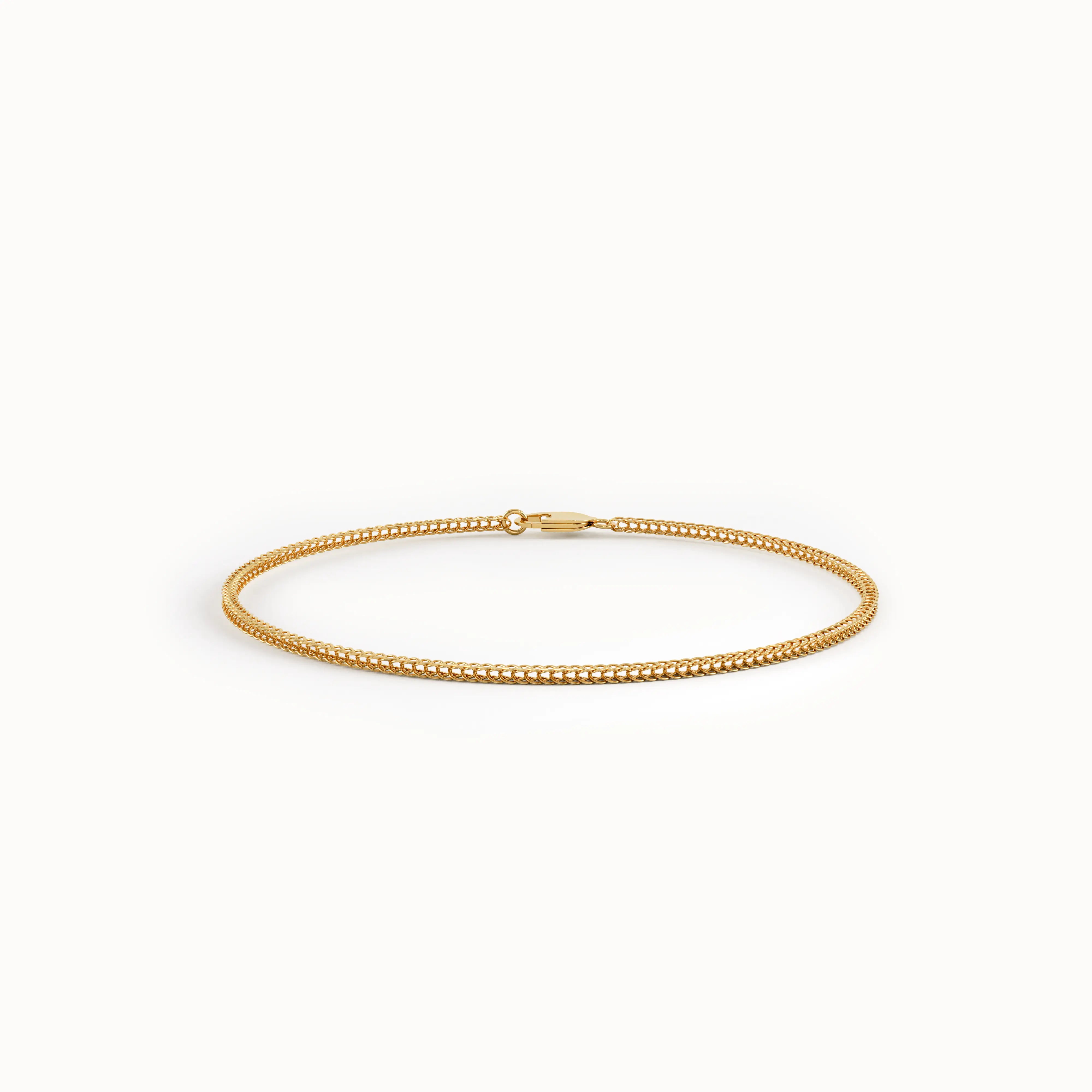 Gold Wheat Chain Bracelet My Store