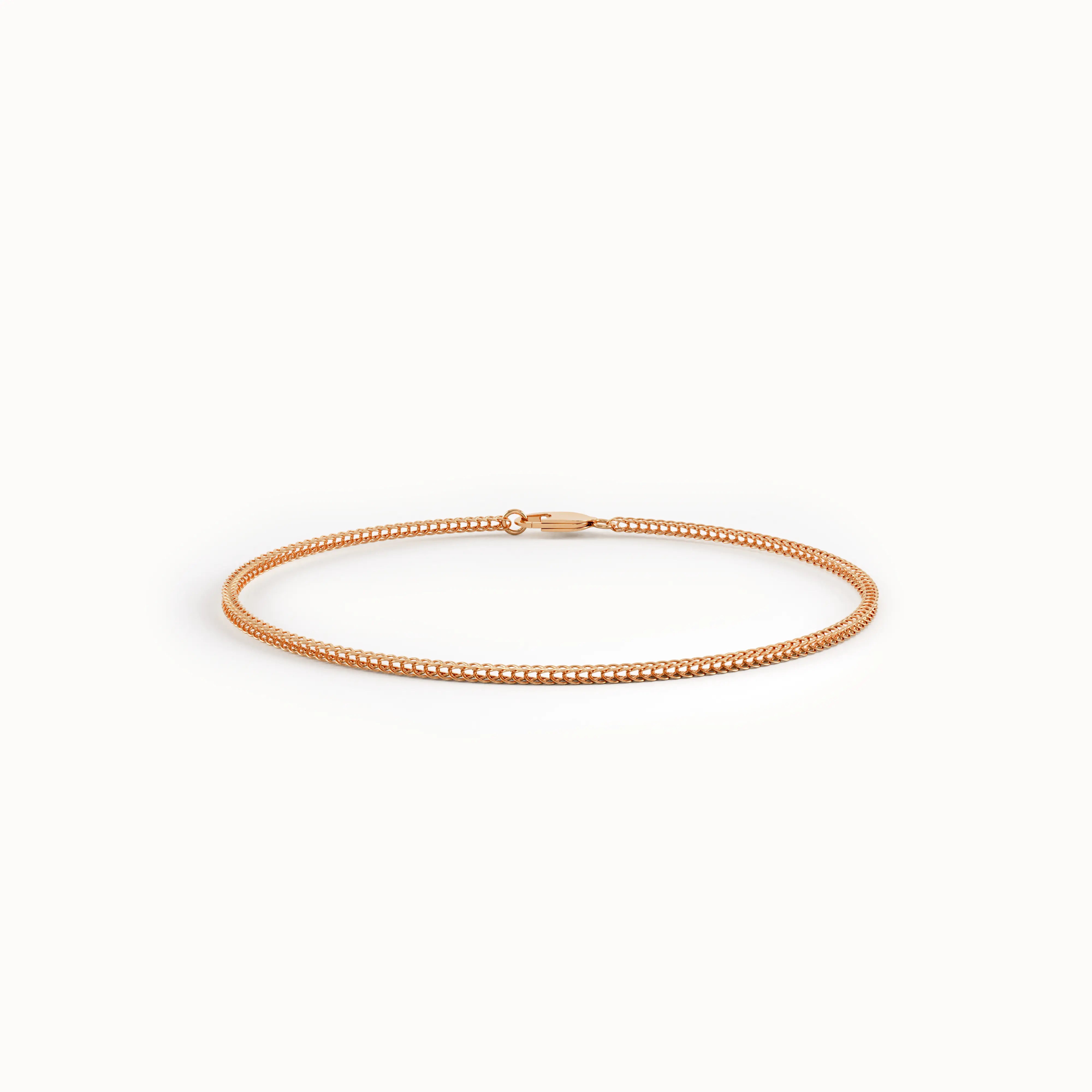 Gold Wheat Chain Bracelet My Store