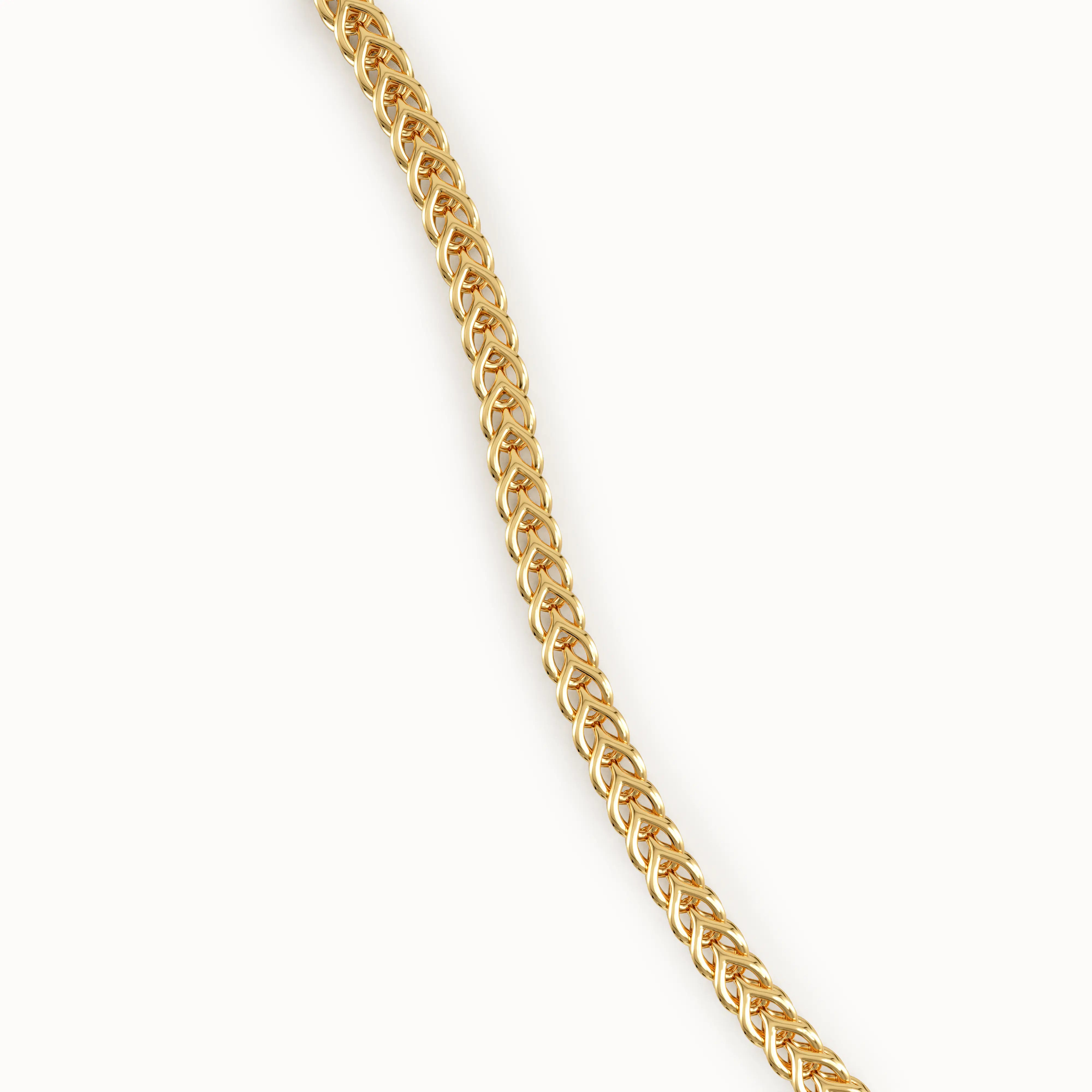 Gold Wheat Chain Bracelet My Store