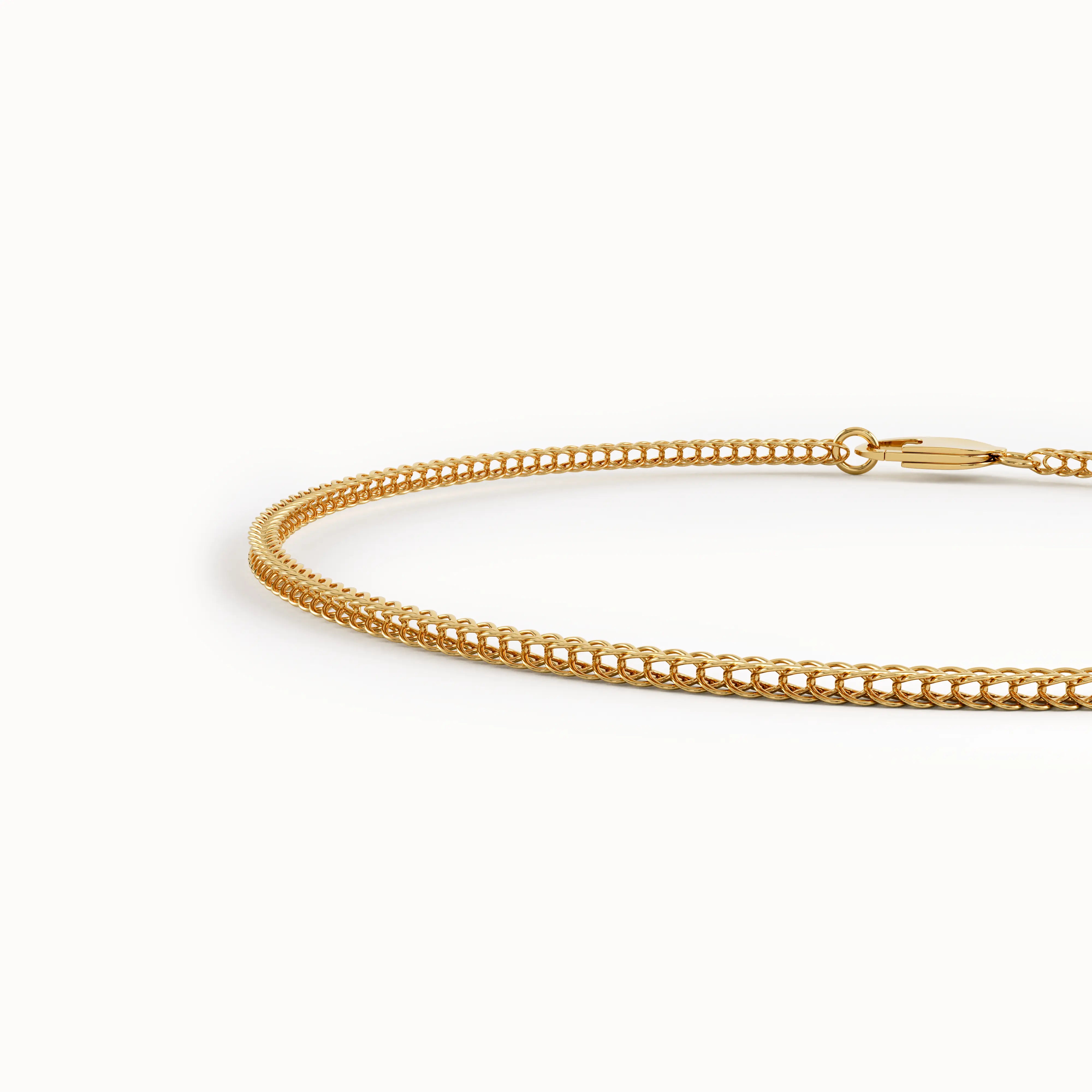 Gold Wheat Chain Bracelet My Store