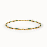 Emerald Gold Bracelet