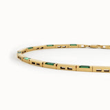 Emerald Gold Bracelet