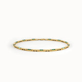 Emerald Gold Bracelet