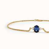 Oval Sapphire Bracelet