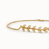Leaf Gold Bracelet