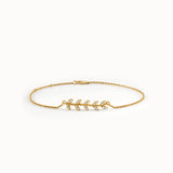 Leaf Gold Bracelet