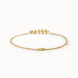 Leaf Gold Bracelet
