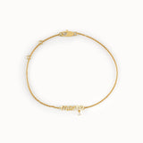 Tiny Diamond Mama Bracelet
