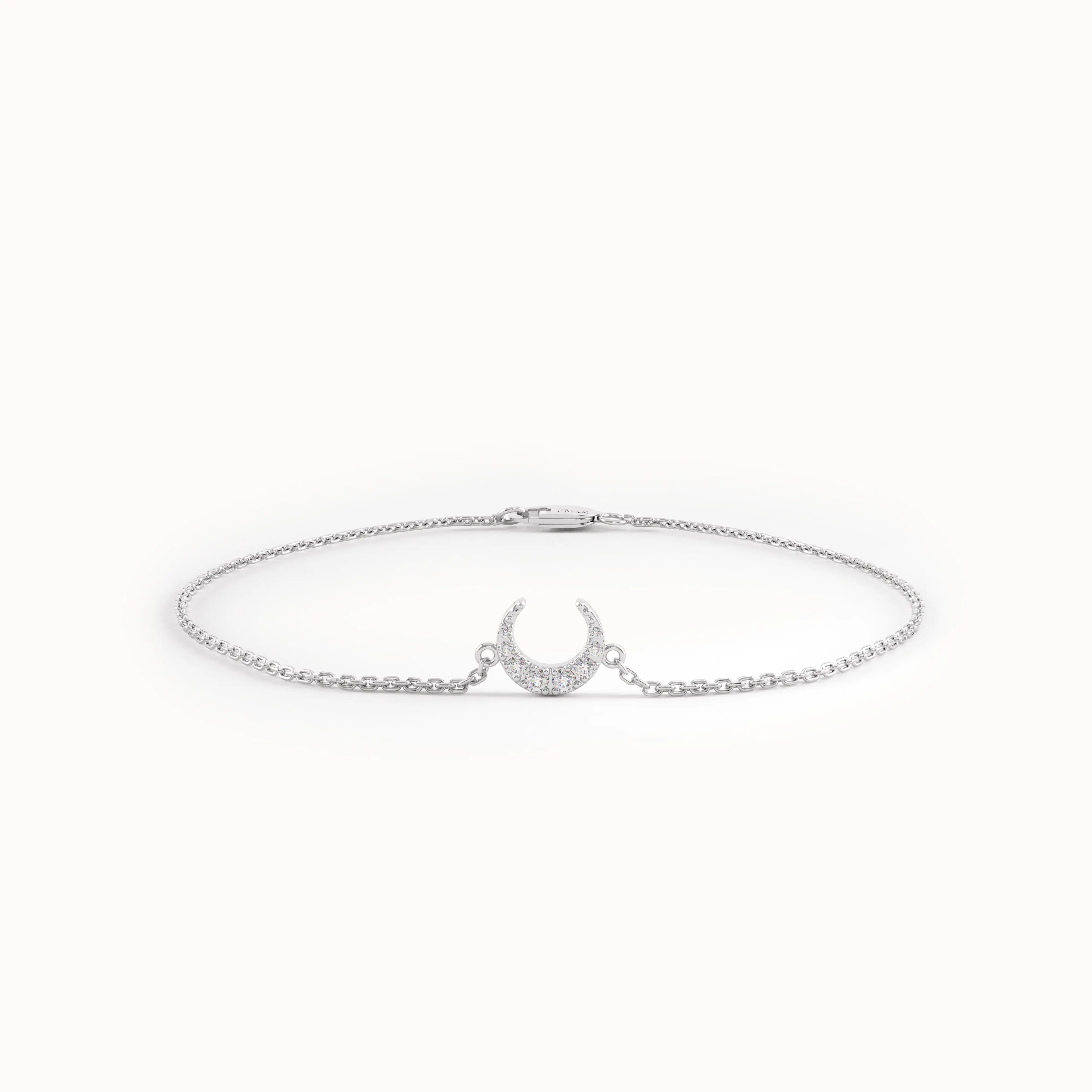 Lab Diamond Moon Bracelet My Store