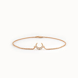 Lab Diamond Moon Bracelet My Store