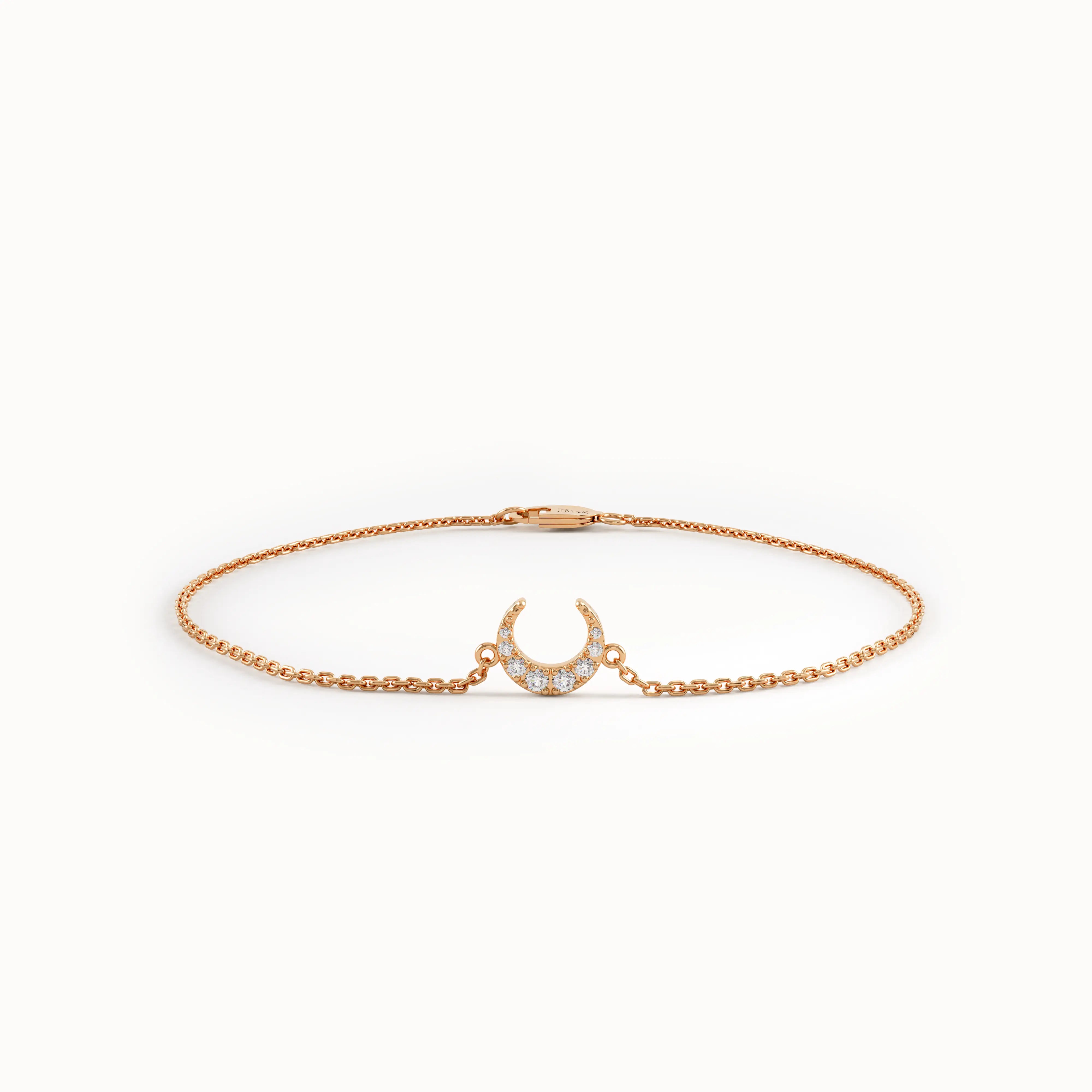 Lab Diamond Moon Bracelet My Store