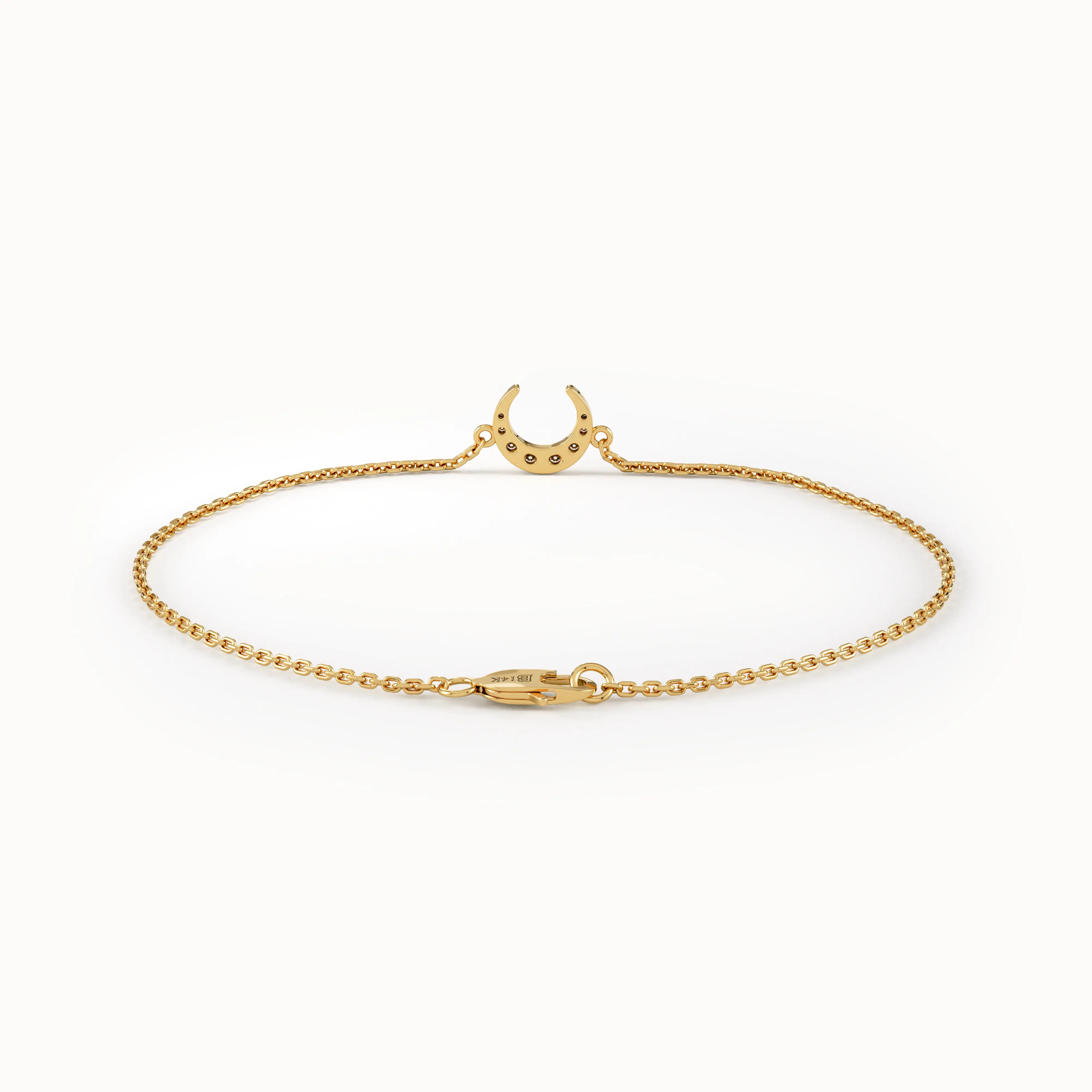 Lab Diamond Moon Bracelet My Store
