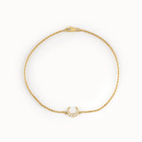 Lab Diamond Moon Bracelet My Store