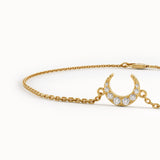 Lab Diamond Moon Bracelet My Store