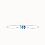 Oval Family Birthstone Bracelet for Women - BRENNMORE 