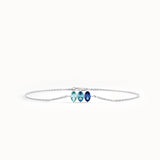 Oval Family Birthstone Bracelet for Women - BRENNMORE 