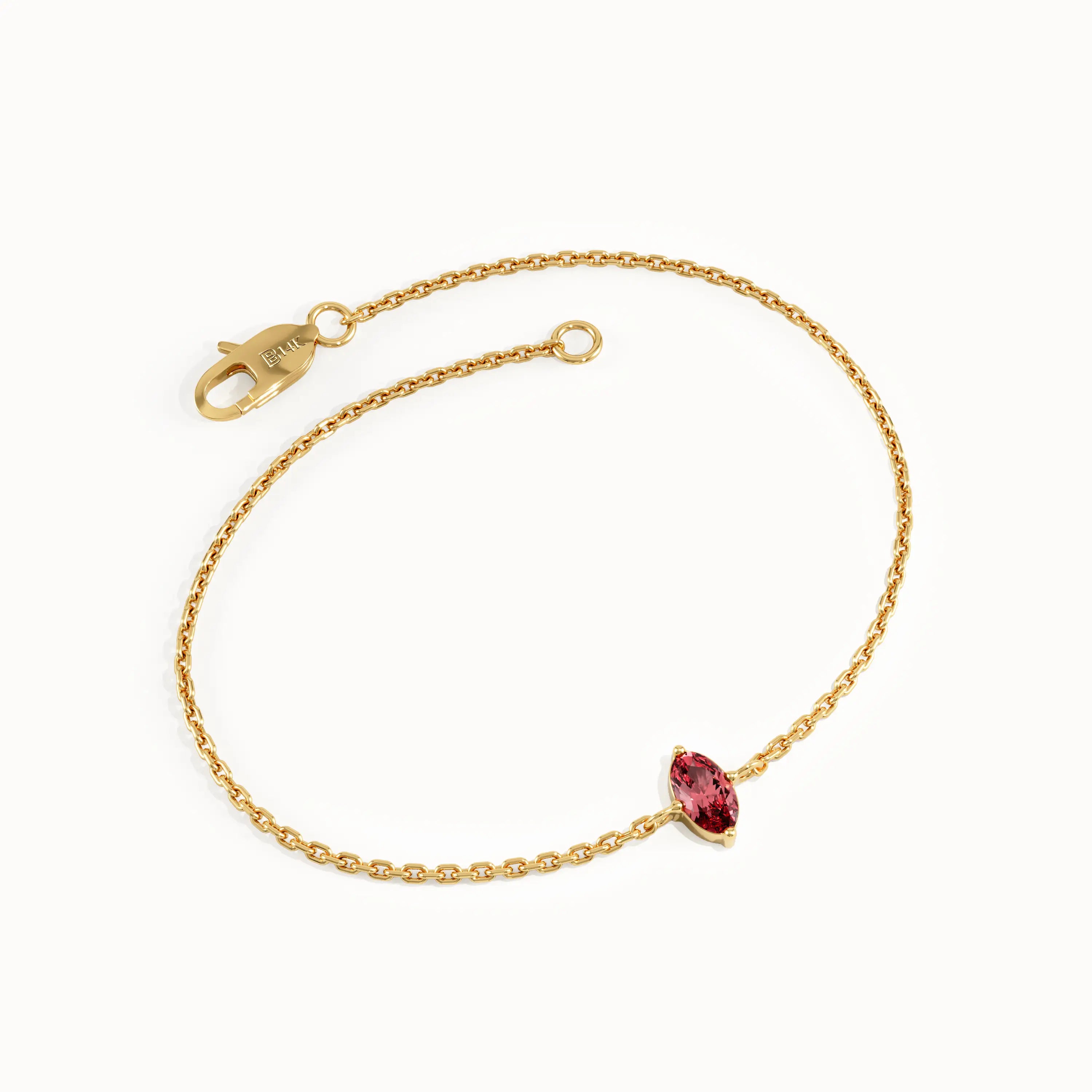 Oval Family Birthstone Bracelet for Women - BRENNMORE 