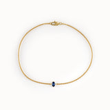 Oval Family Birthstone Bracelet - BRENNMORE 