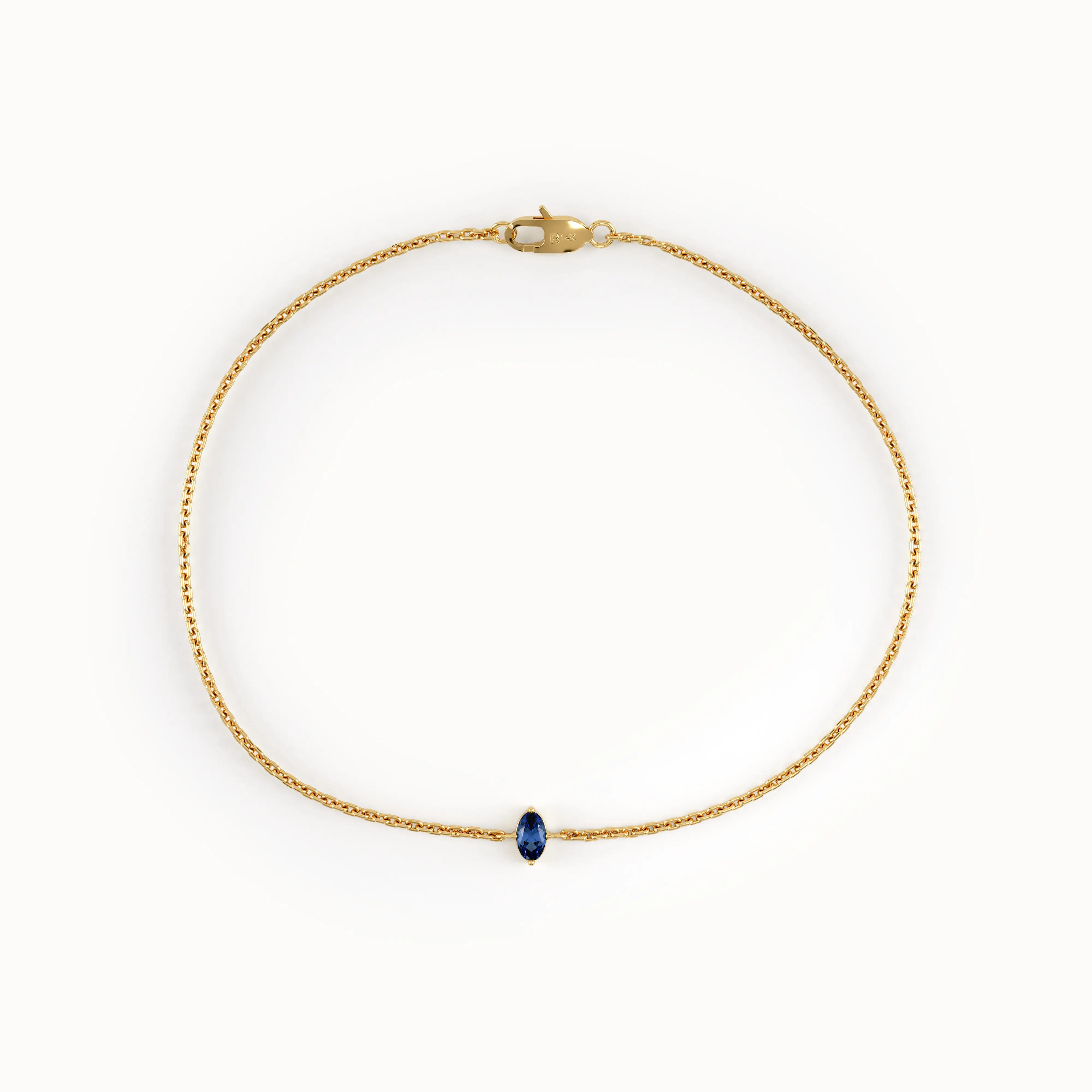 Oval Family Birthstone Bracelet - BRENNMORE 
