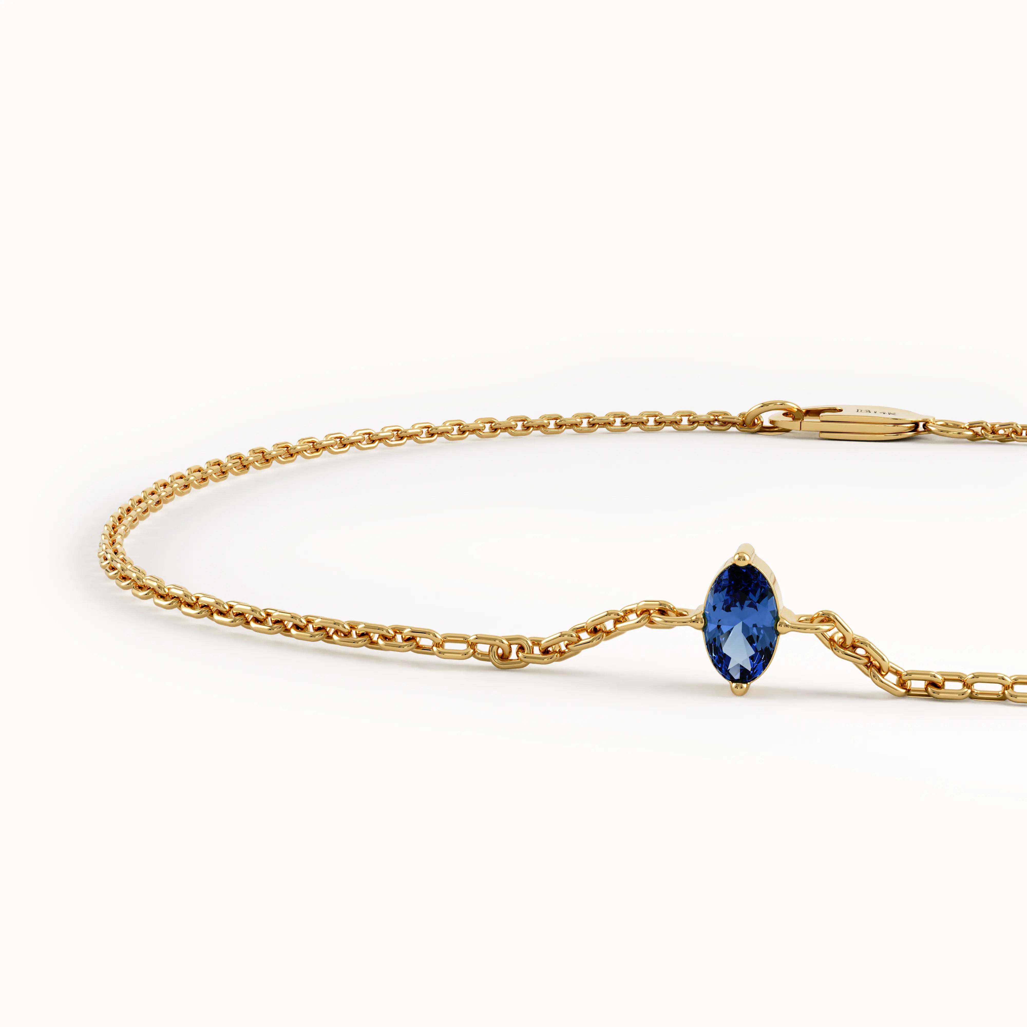 Oval Family Birthstone Bracelet - BRENNMORE 