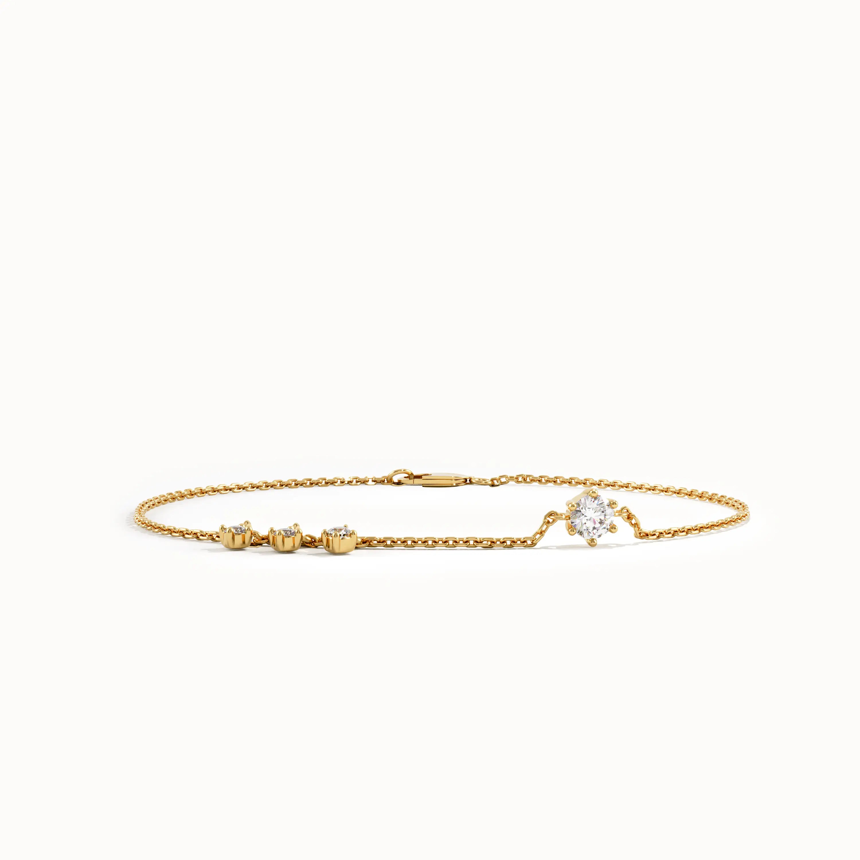 Dangle Lab Diamond Bracelet for Women - BRENNMORE 