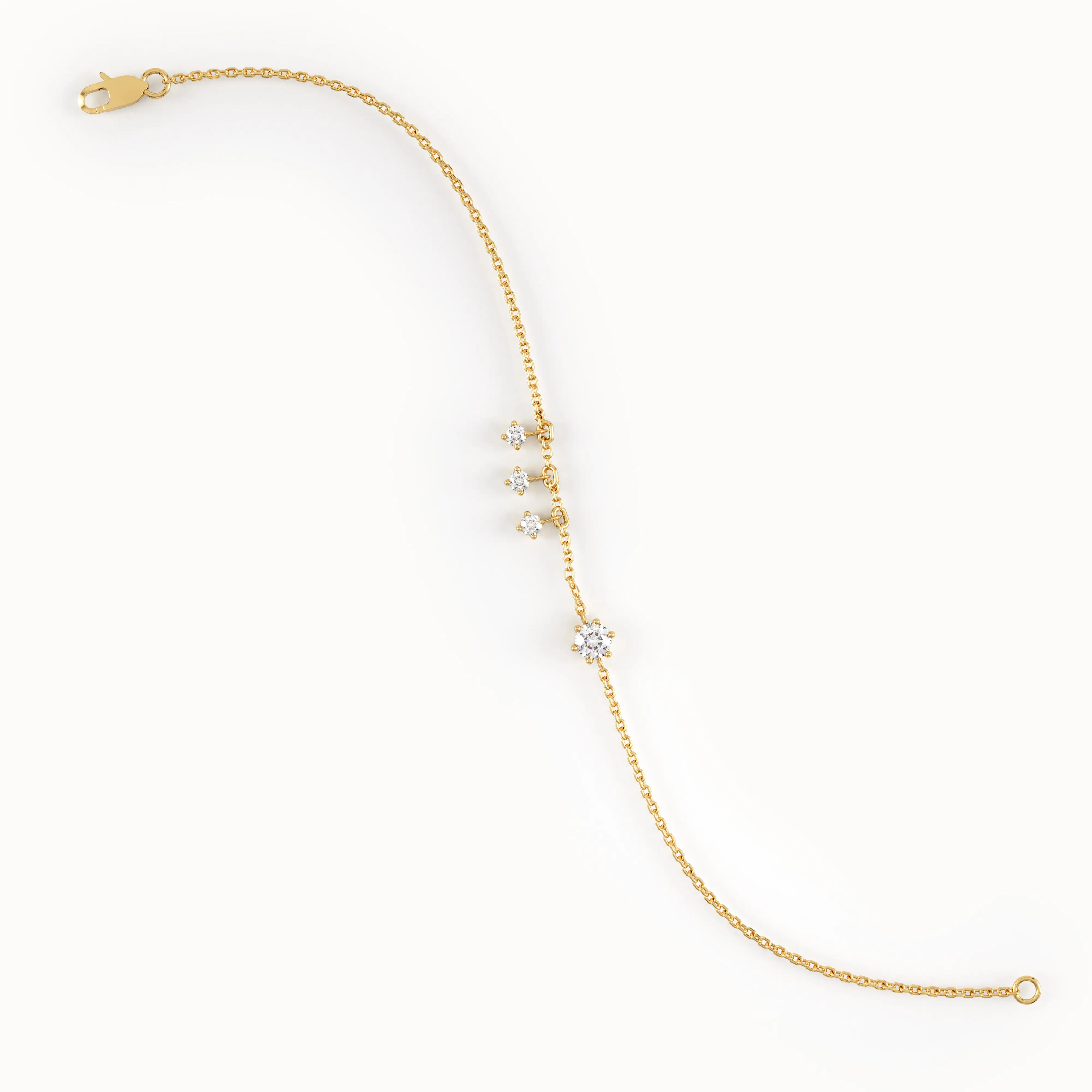 Dangle Lab Diamond Bracelet - BRENNMORE