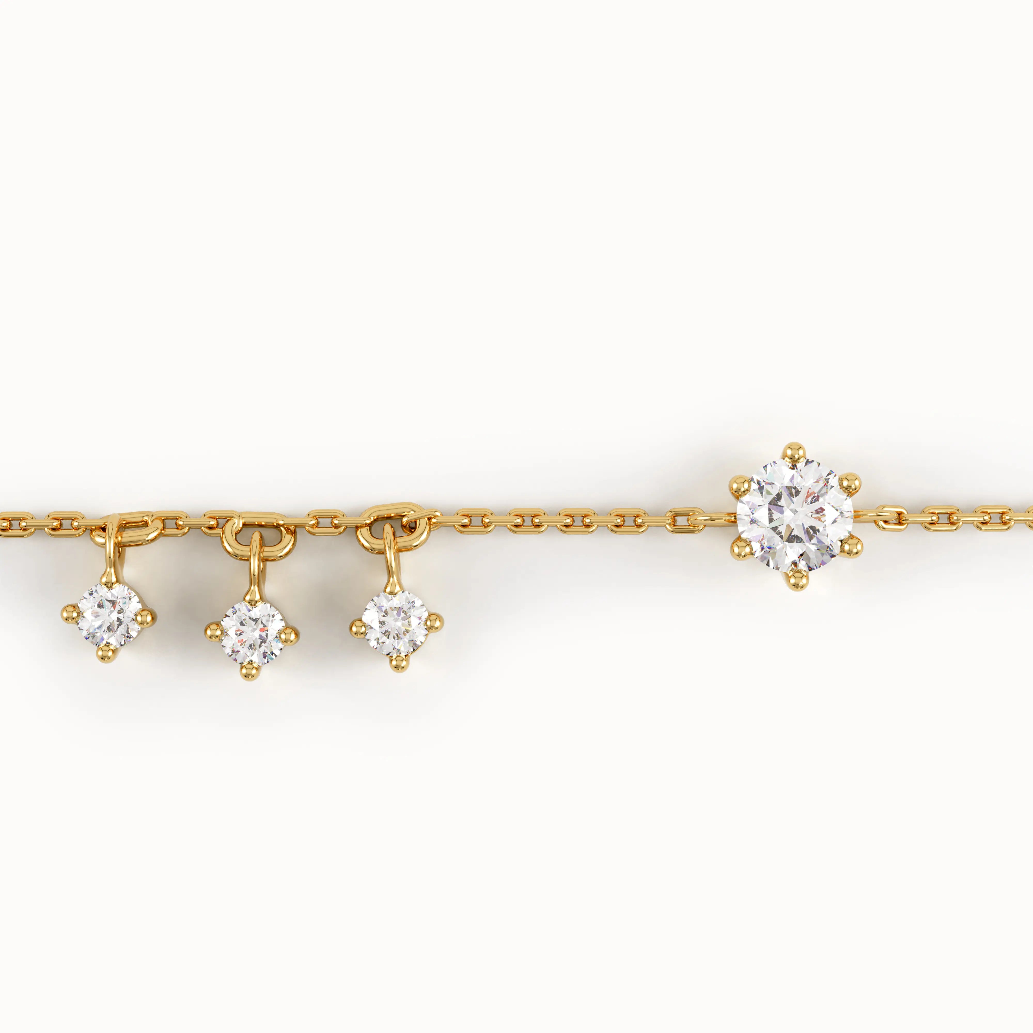 Dangle Lab Diamond Bracelet - BRENNMORE