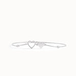 Heart Charm Bracelet for Women - BRENNMORE 