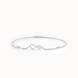 Heart Charm Bracelet for Women - BRENNMORE