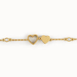 Heart Charm Bracelet for Women - BRENNMORE