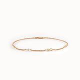 Infinity Symbol Gold Bracelet My Store