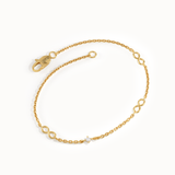 Infinity Symbol Gold Bracelet for Women - BRENNMORE 