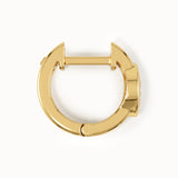 Marquise Bezel Hoop Earrings My Store