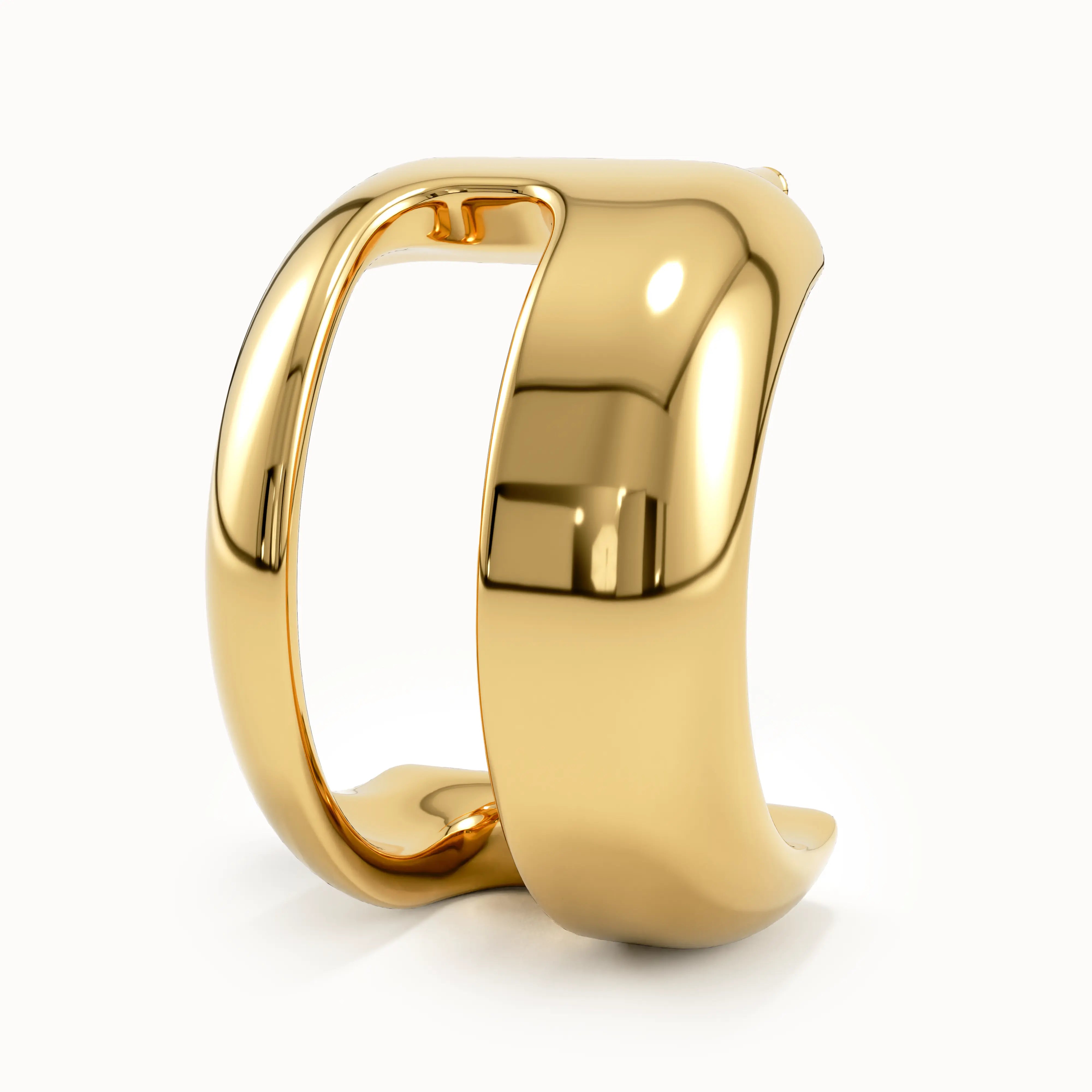 Unique Band Half Hoop Earrings My Store