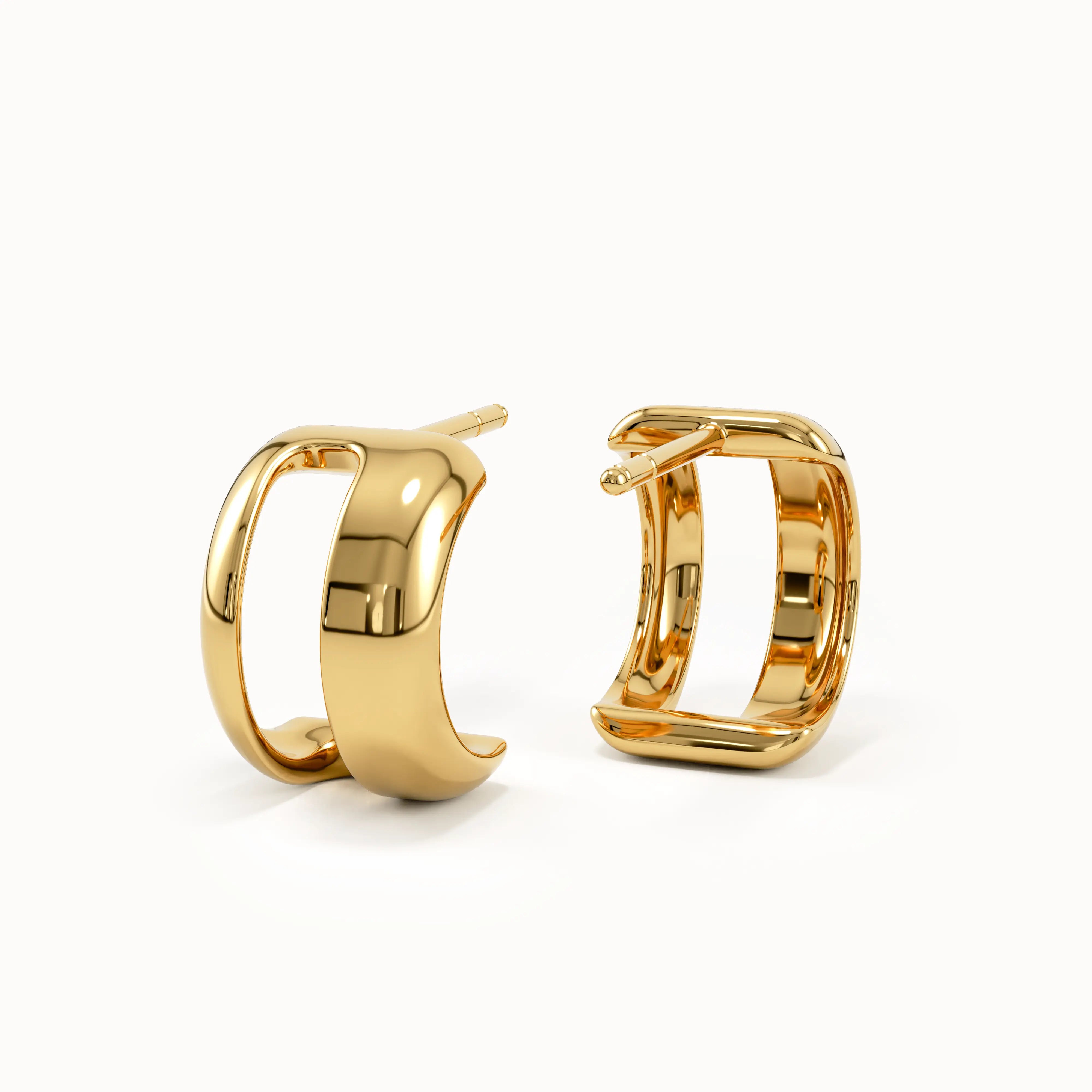 Unique Band Half Hoop Earrings My Store