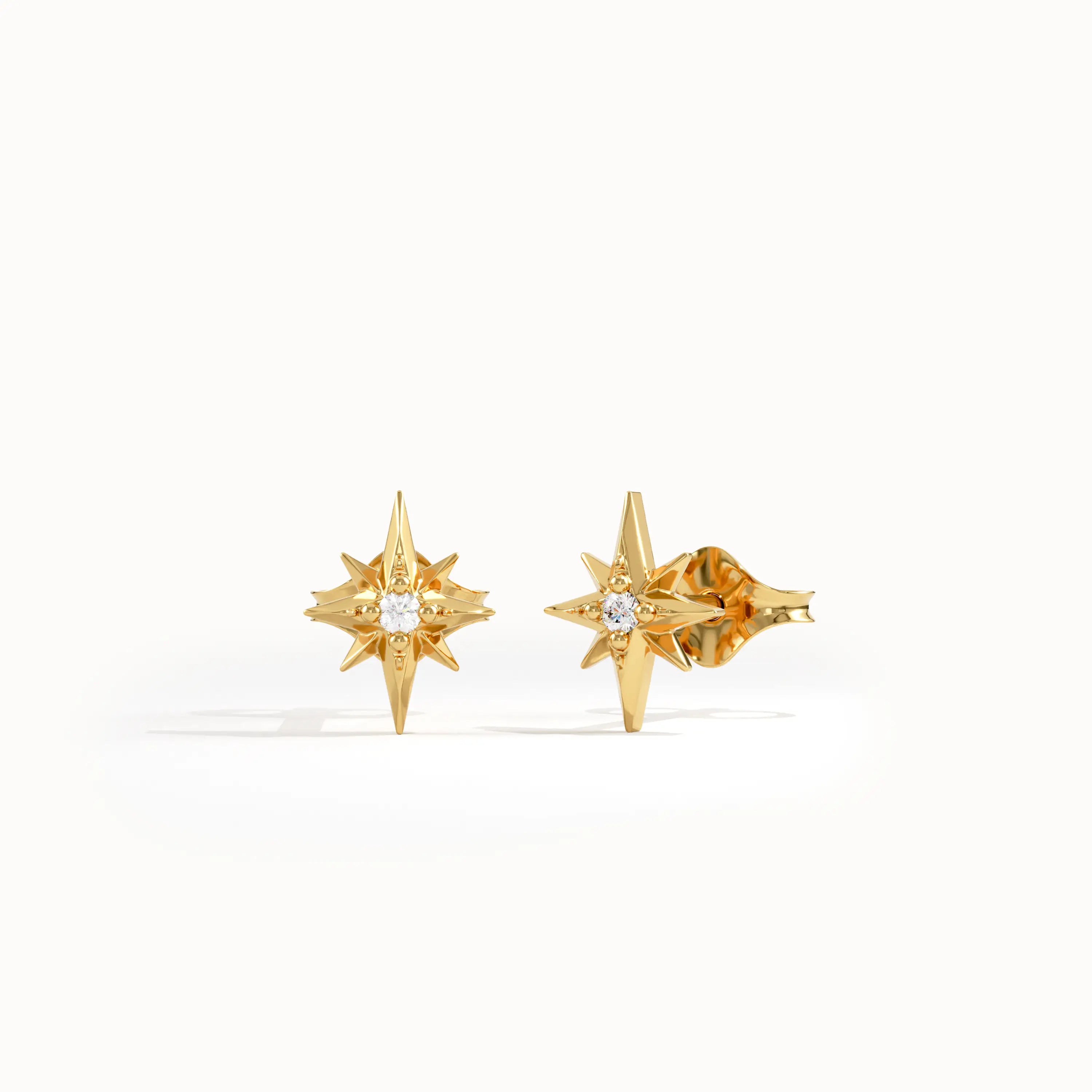 Star Stud Earrings - BRENNMORE 