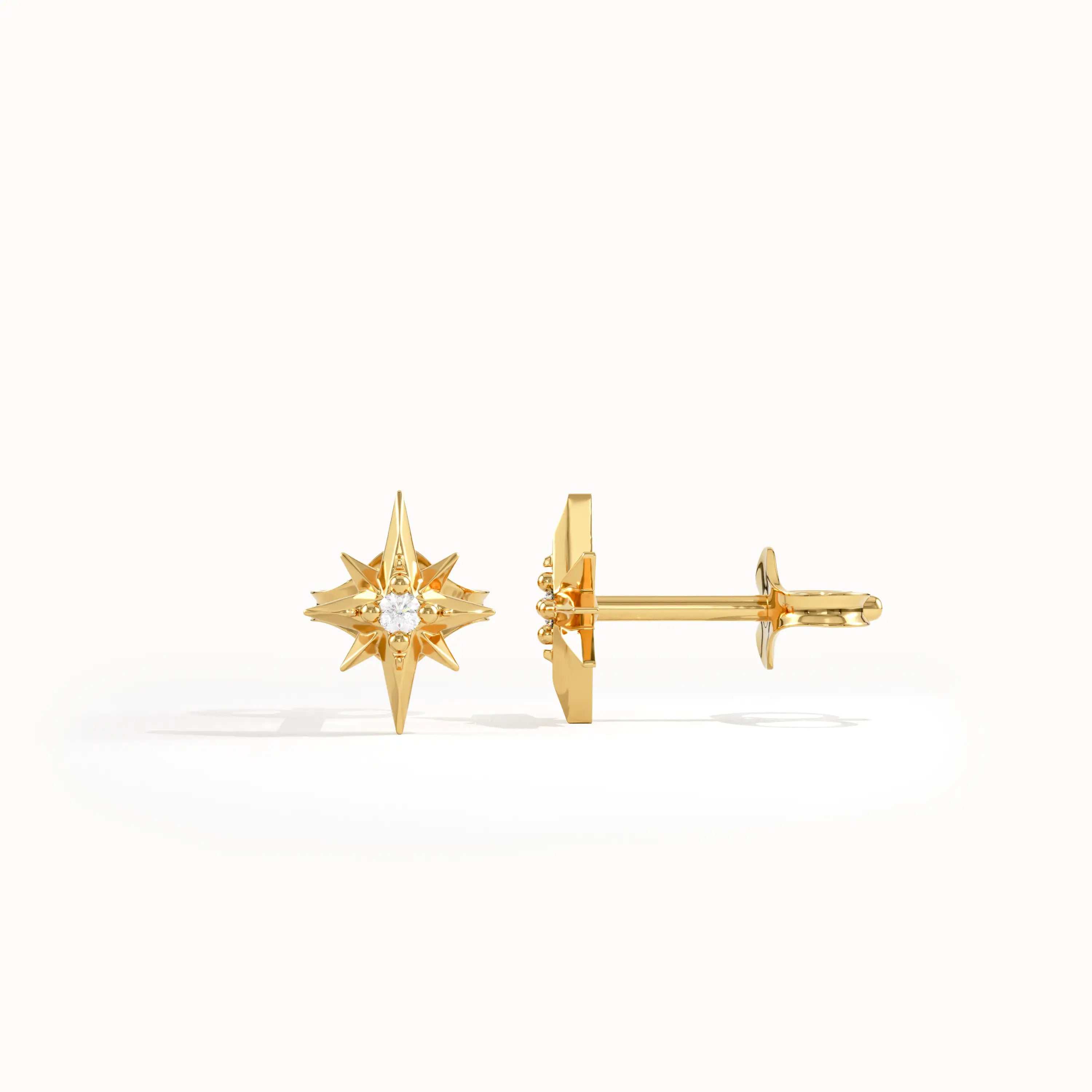 Star Stud Earrings - BRENNMORE 