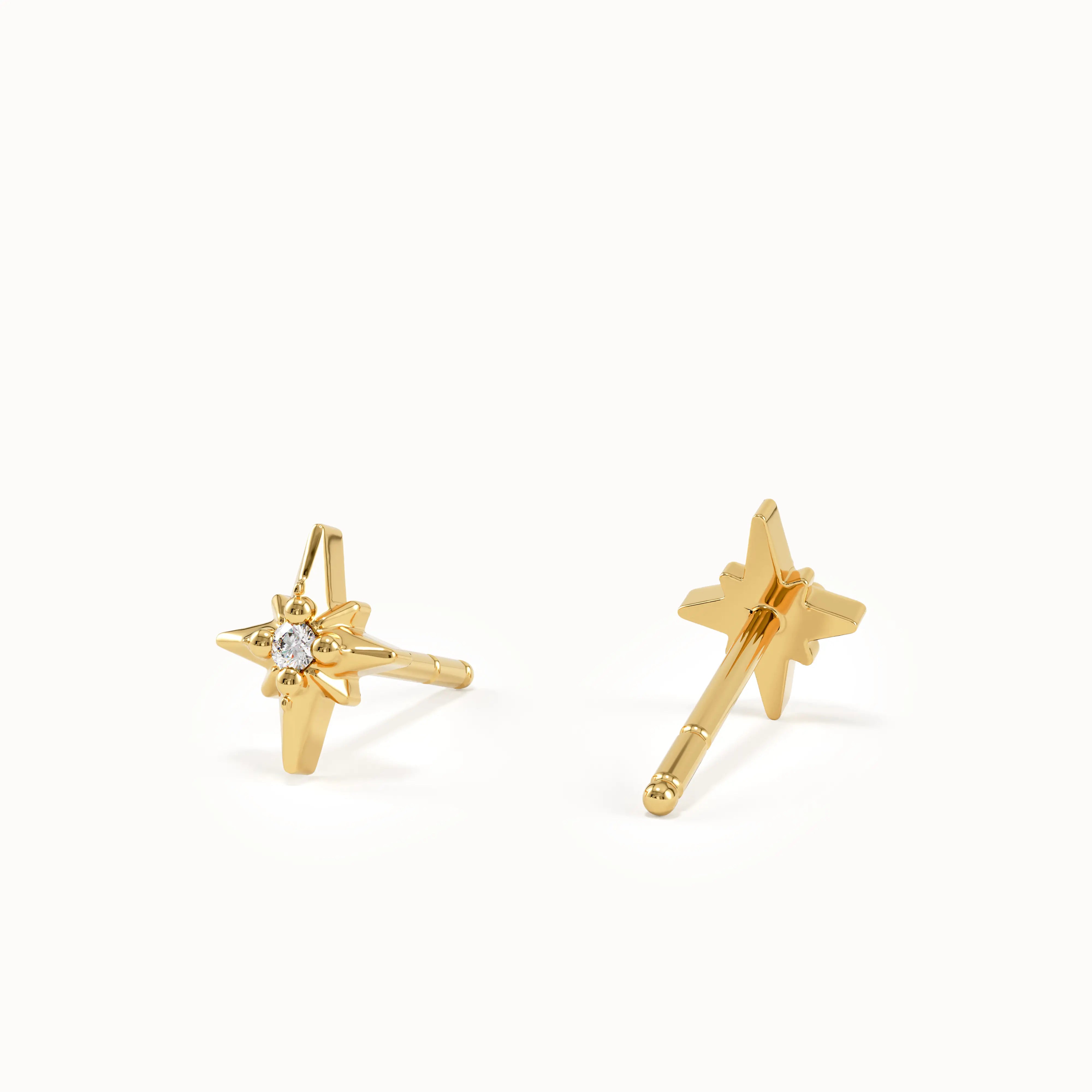 Star Stud Earrings My Store