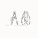 Knot Hoop Earrings - BRENNMORE 