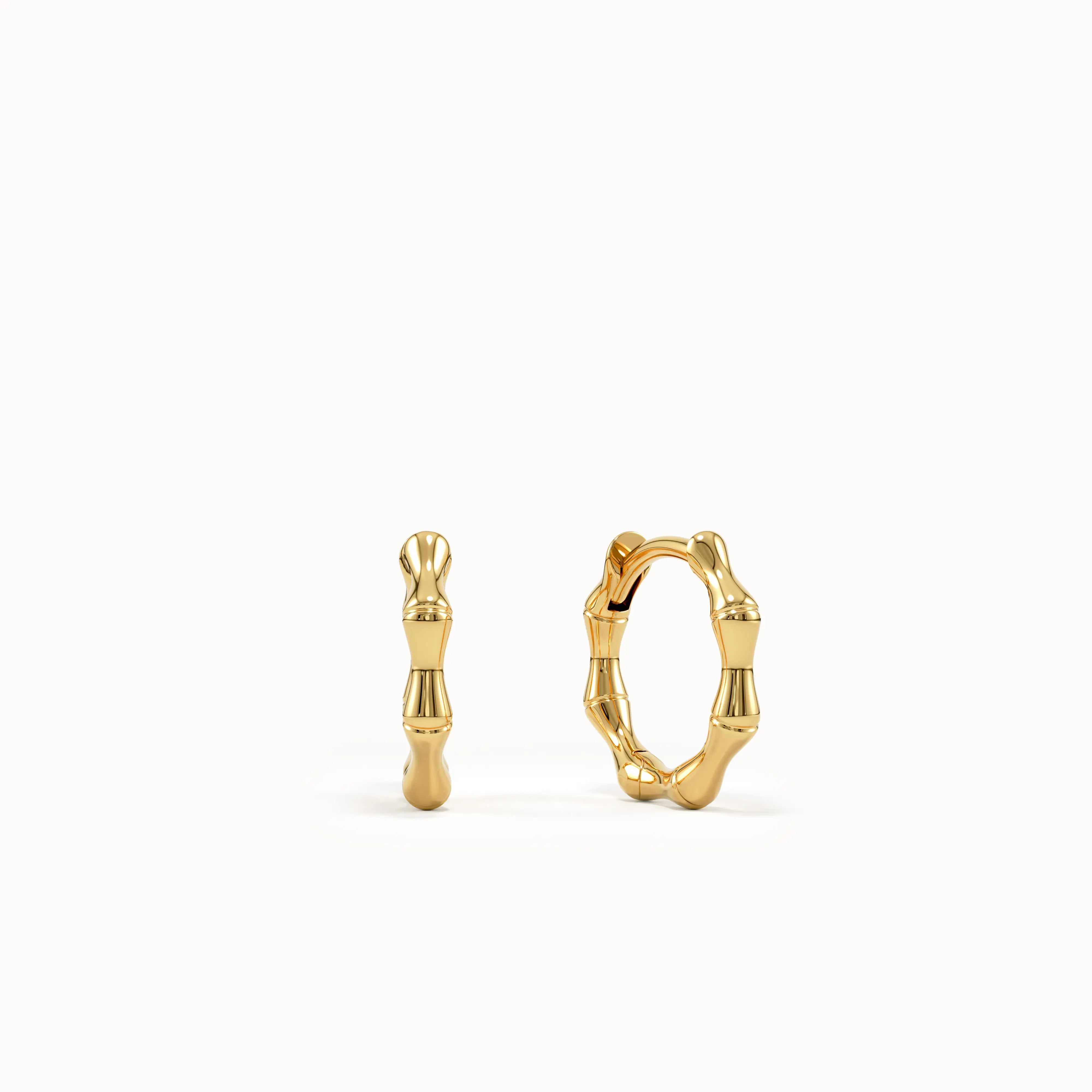 Bone Hoop Earrings My Store