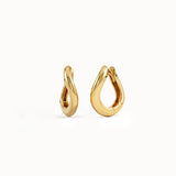 Dome Hoop Earrings - BRENNMORE 