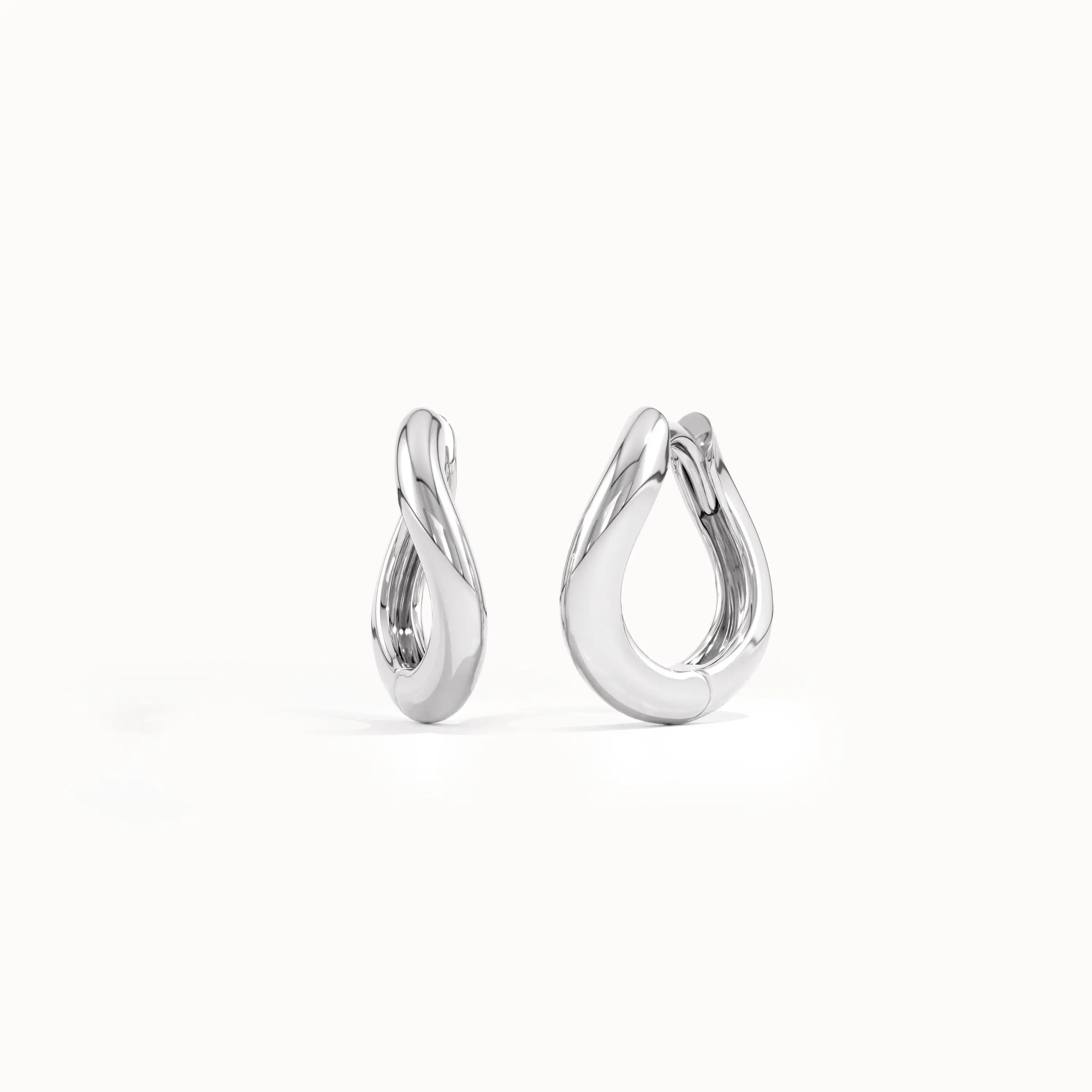 Dome Hoop Earrings - BRENNMORE 