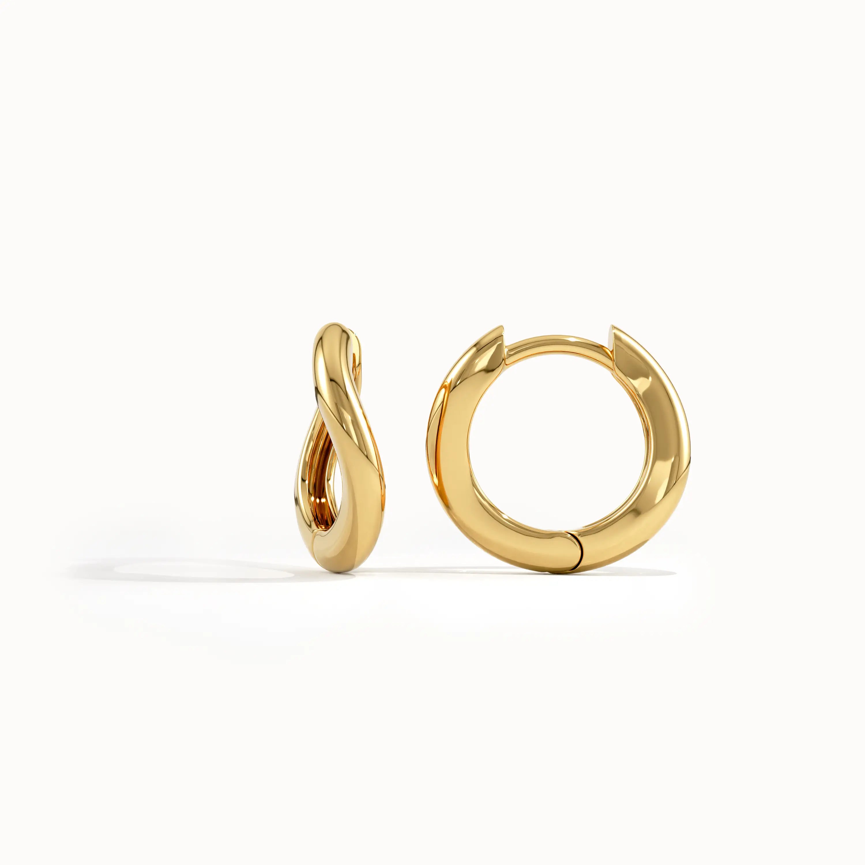 Dome Hoop Earrings - BRENNMORE 