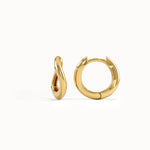 Dome Hoop Earrings - BRENNMORE 
